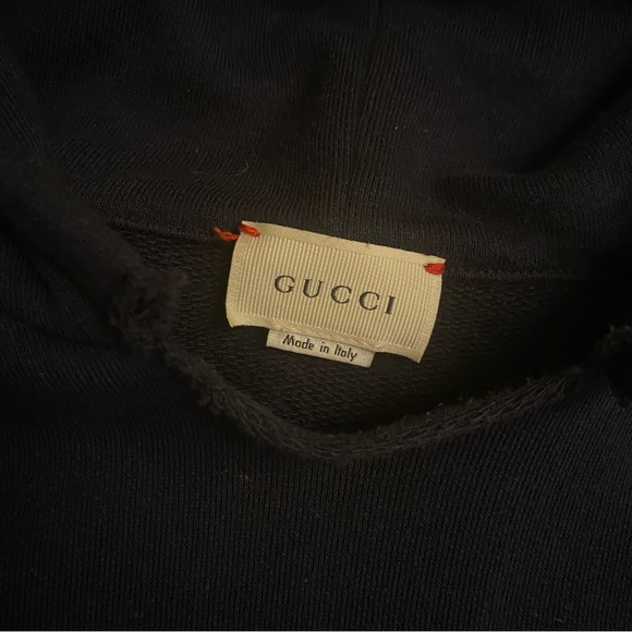 CHILDREN'S SWEATSHIRT WITH GUCCI LOGO - Picture 4 of 5